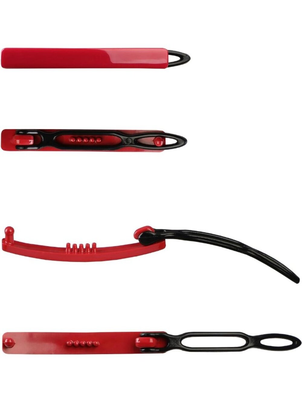 14 Pack BPA-Free Barrettes for Fine Hair | Non-Slip Plastic Hair Clips for Women - Picture 4 of 6